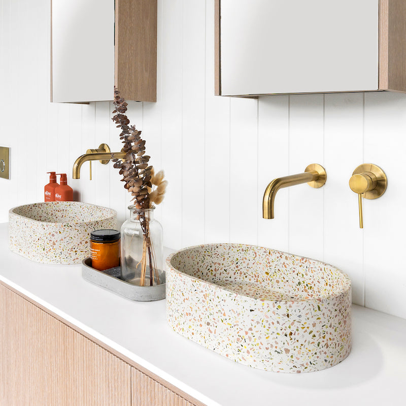 Eight Quarters Terrazzo Siena Mini Pod basin