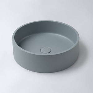 Eight Quarters basins - Concrete Circle Grey