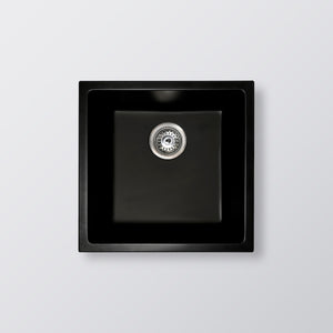Eight Quarters Grange Single Bowl Sink 450 - Matte Black