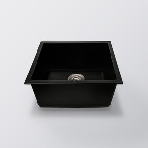 Eight Quarters Grange Single Bowl Sink 450 - Matte Black