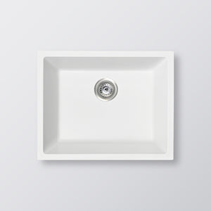 Eight Quarters Grange Single Bowl Sink 550 - Matte White