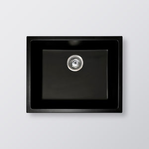 Eight Quarters Grange Single Bowl Sink 550 - Matte Black