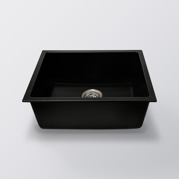 Eight Quarters Grange Single Bowl Sink 550 - Matte Black