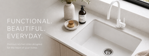 Eight Quarters Granite 540 White Sink