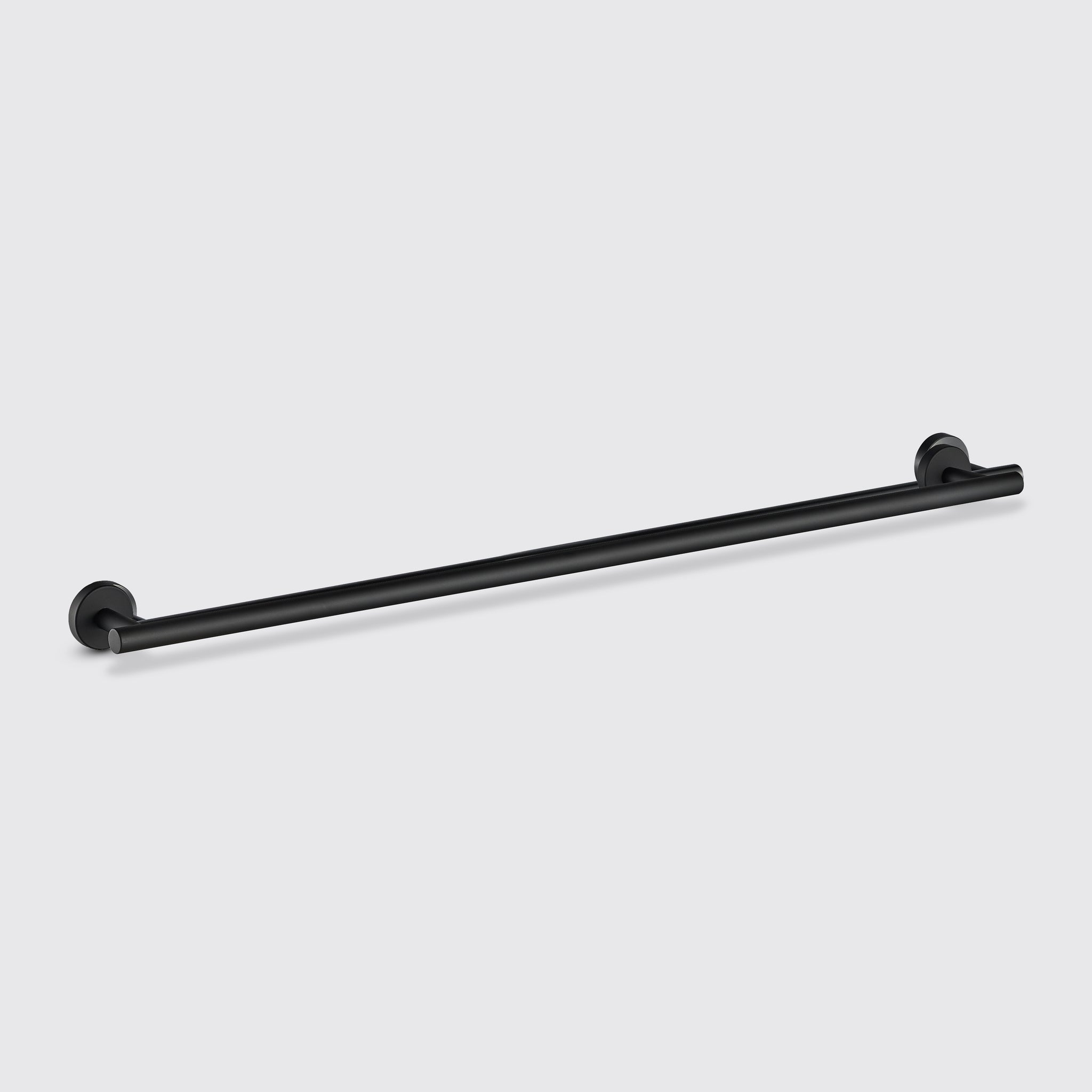 Eight Quarters Harper 80cm Single Towel Rail - Black
