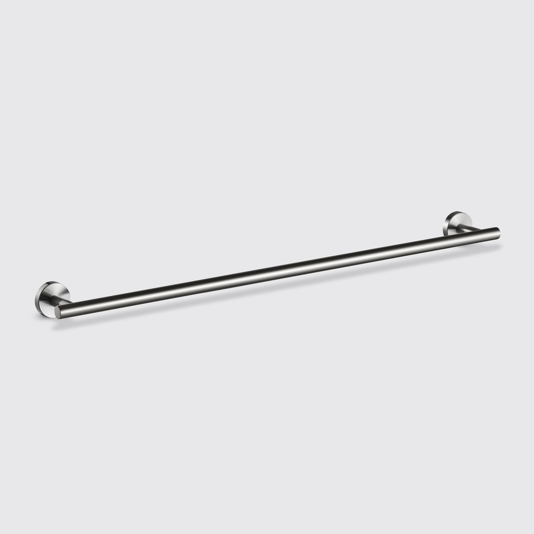 Eight Quarters Harper 80cm Single Towel Rail - Brushed Nickel