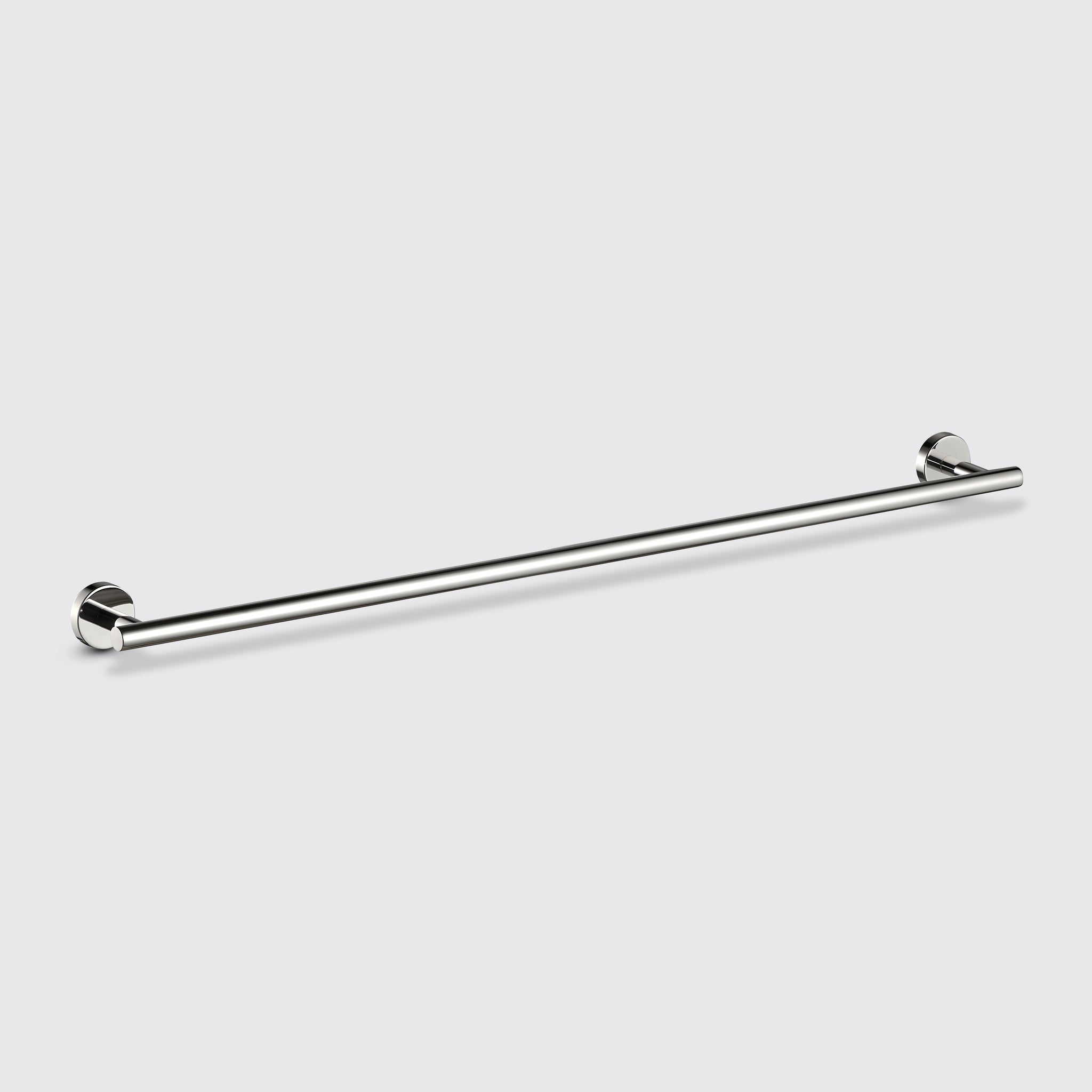 Eight Quarters Harper 80cm Single Towel Rail - Chrome