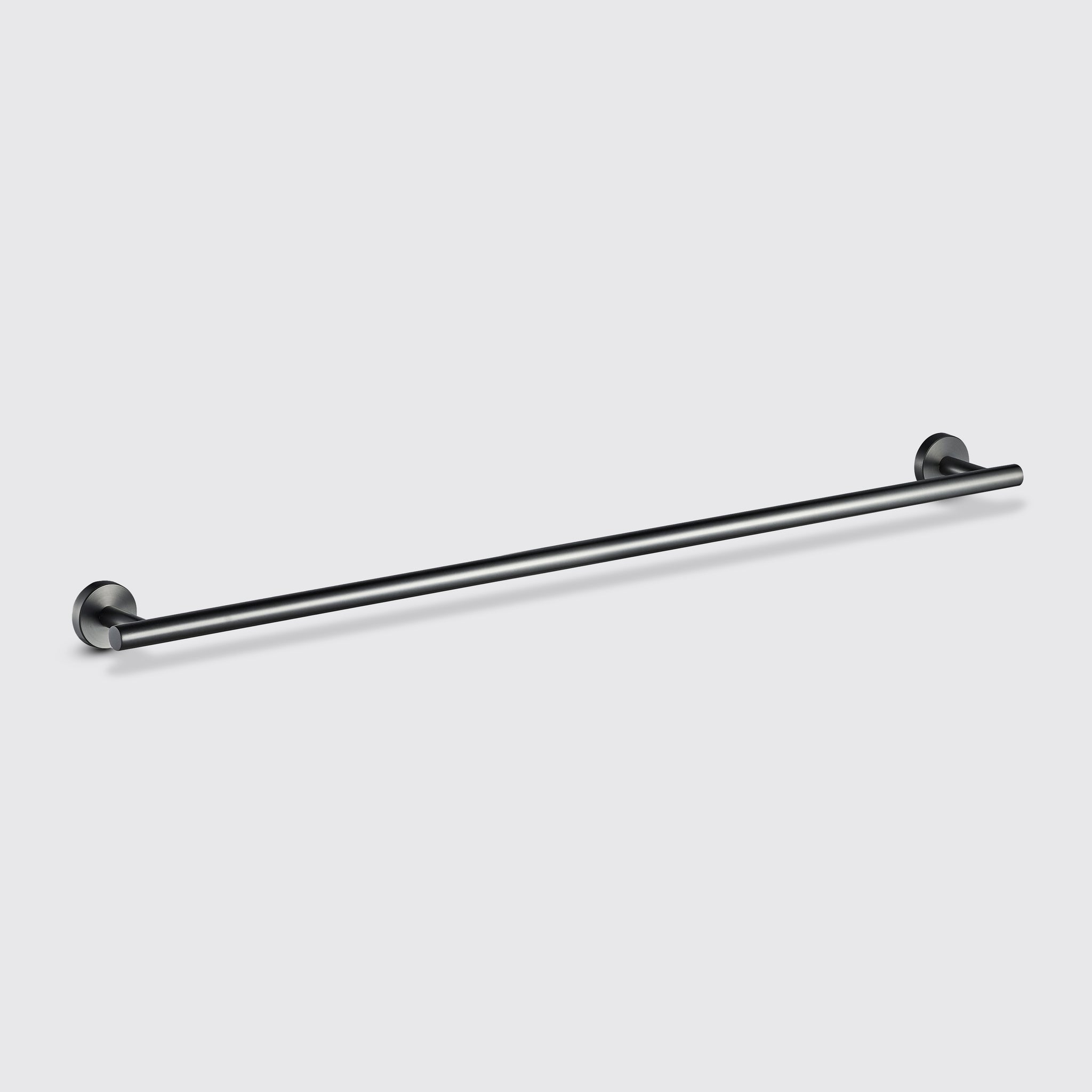 Eight Quarters Harper 80cm Single Towel Rail - Gun Metal