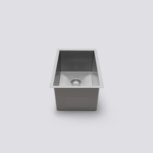 Eight Quarters Henley Single Bowl Sink 300 - Brushed Satin