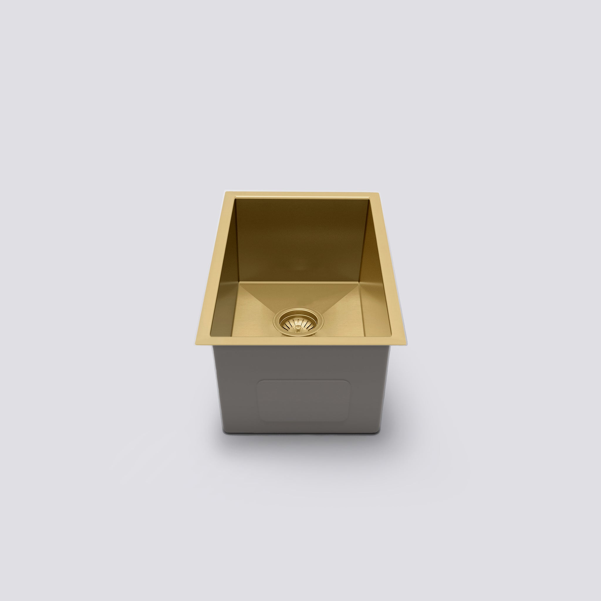 Eight Quarters Henley Single Bowl Sink 300 - Brushed Brass