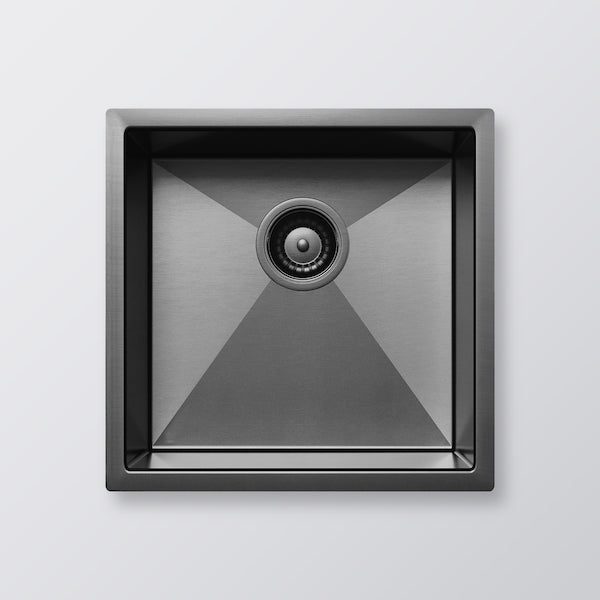 Eight Quarters Henley Single Bowl Sink 450 Gun Metal