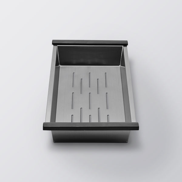 Eight Quarters Sink Colander - Brushed Satin