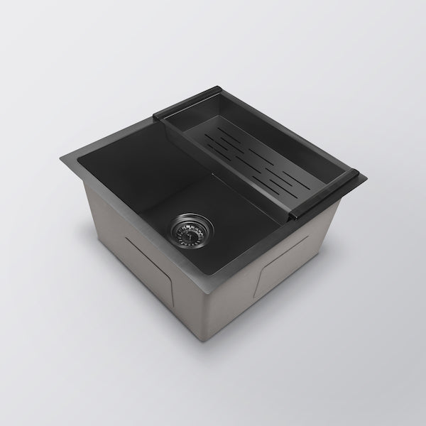 Eight Quarters Sink Colander - Gun Metal