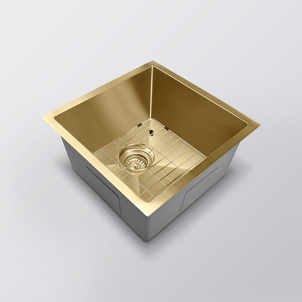 Eight Quarters Sink Protector 450 - Brushed Brass