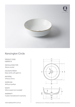 Kensington Circle Gold