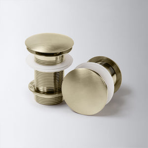 Brushed Brass Metallic Pop-up Waste